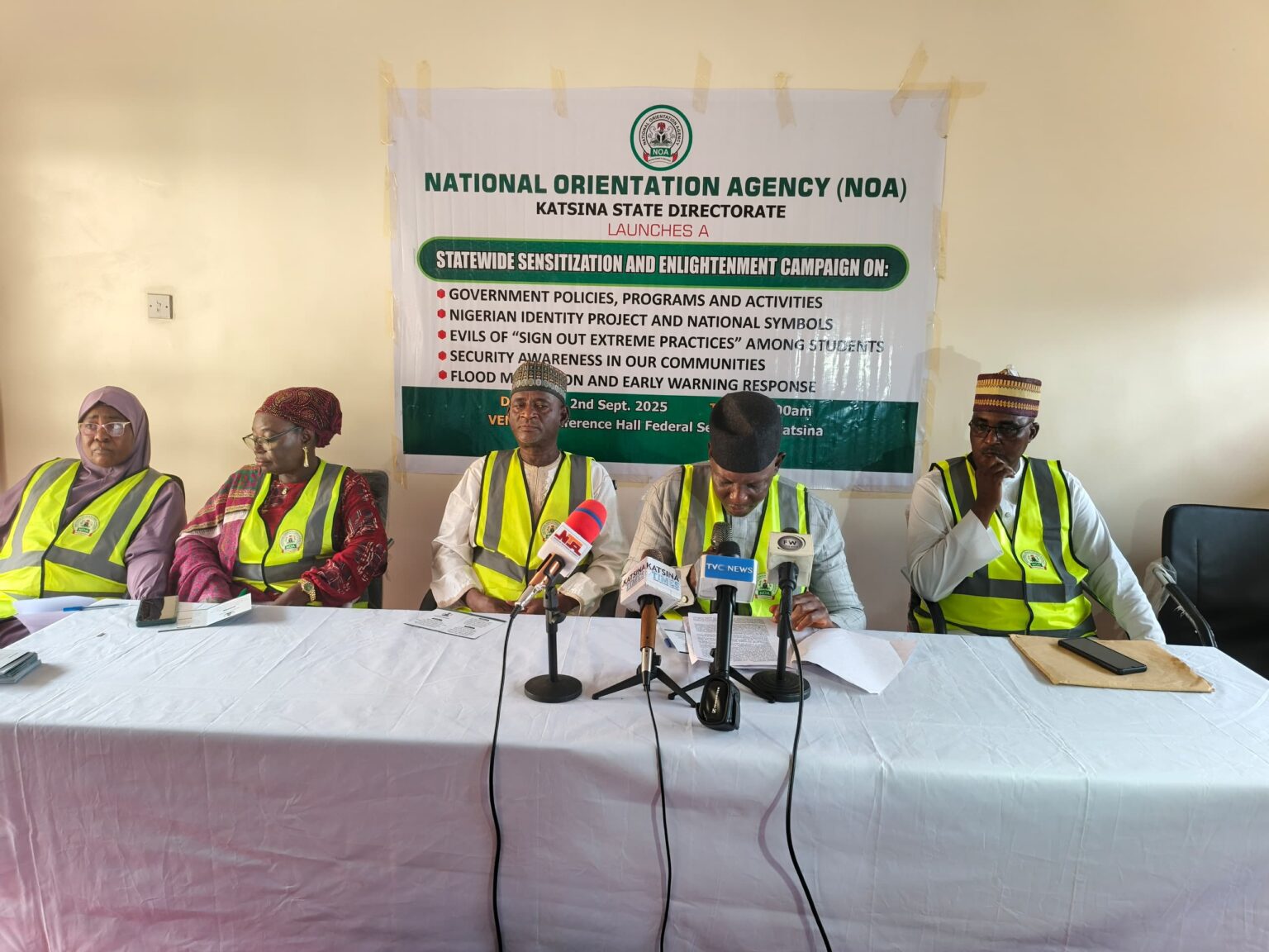 NOA launches security awareness campaign in Katsina markets, motor parks NOA