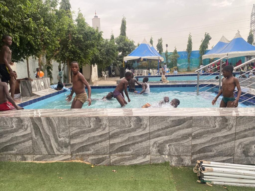 Nasarawa Children Home during sallah celebration