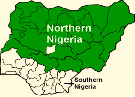 Nigerian map