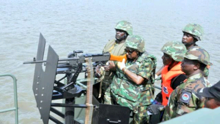 Nigerian troops
