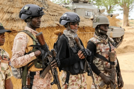 Nigerian troops