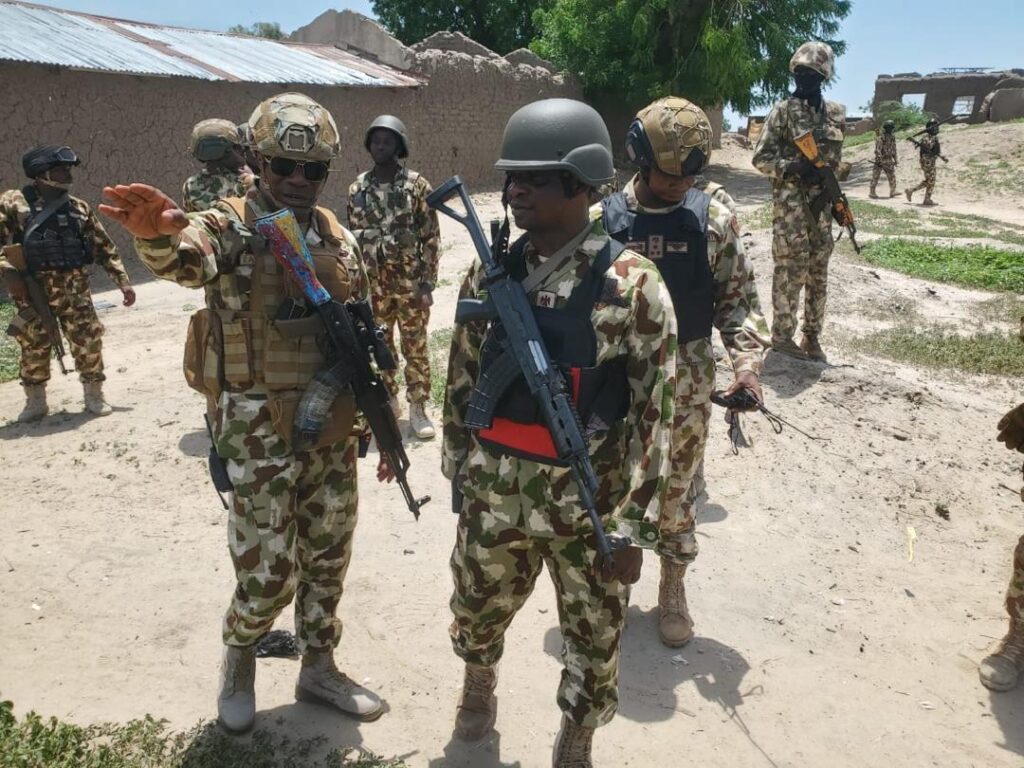 Nigerian troops