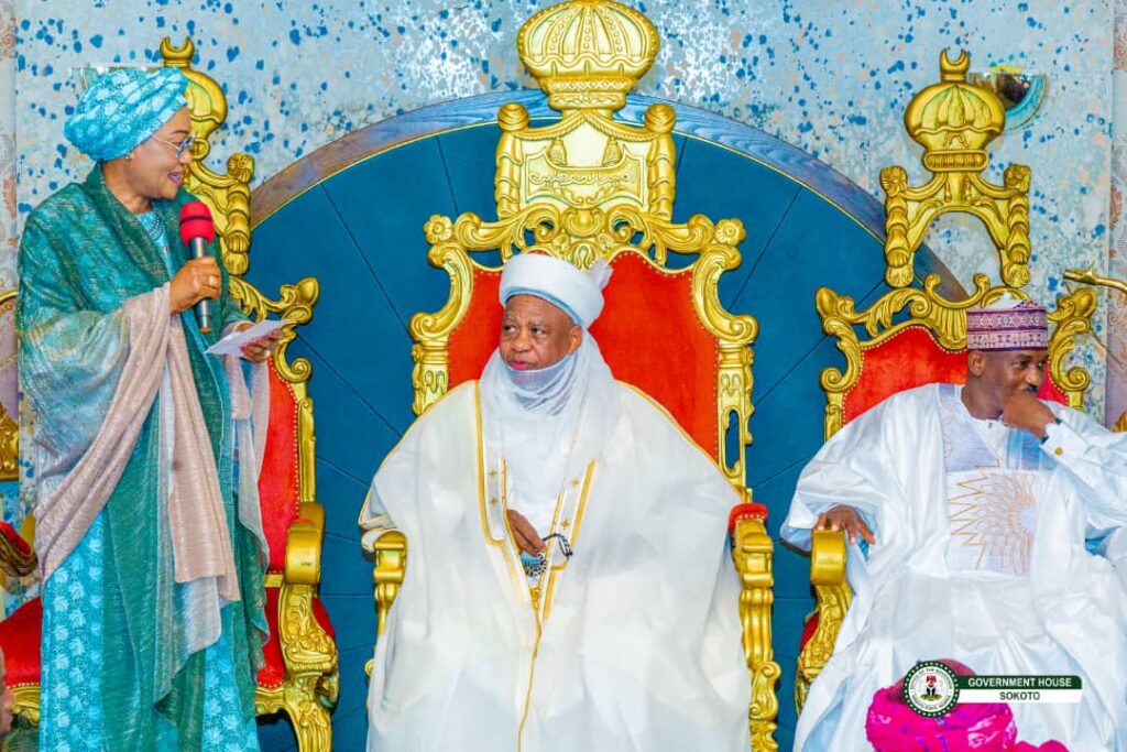 Nigeria's First Lady Visits Sultan of Sokoto,