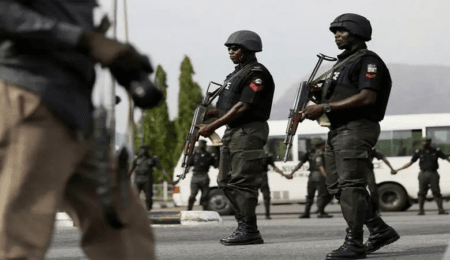 Operatives of the Nigerian Police Force