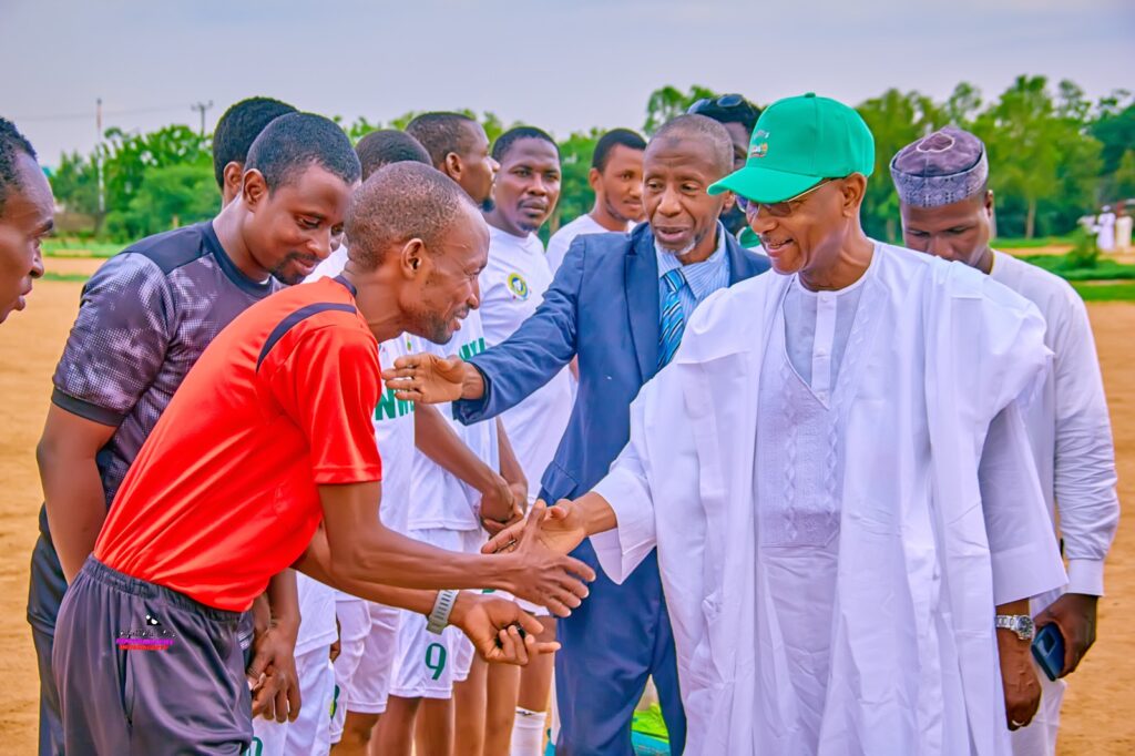 Northwest University Pro-Chancellor backs athletes for NUGA, urges early preparation Pro Chancellor of Northwest University, Kano, Professor Hafiz Abubakar