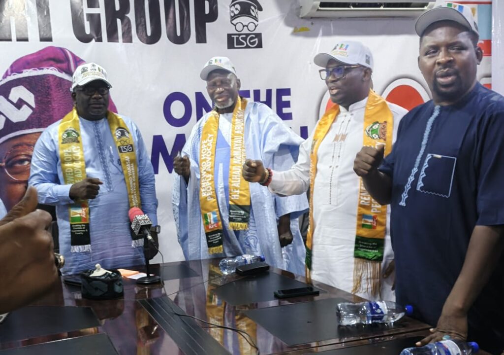Ahead of 2027 elections, RHPA, TSG agree to partner on grassroots mobilisation Renewed Hope People Advocacy (RHPA) and the Tinubu Support Group (TSG),