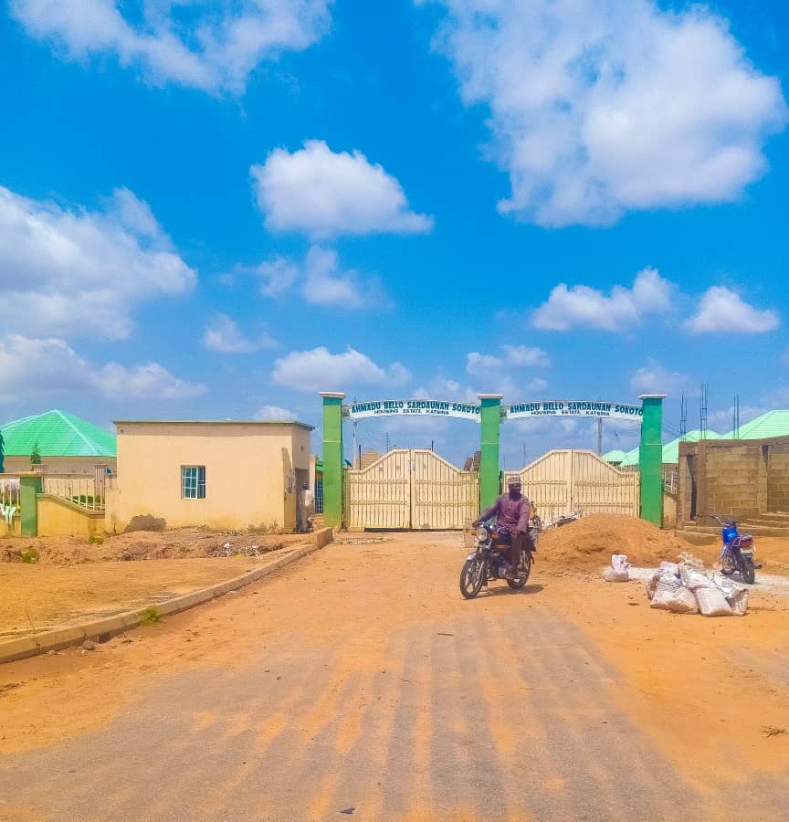 Sardauna estate residents protest alleged conversion of social amenities land Sardauna Estate Katsina