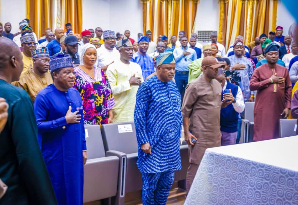 Senator Simon Lalong joins Plateau APC leaders