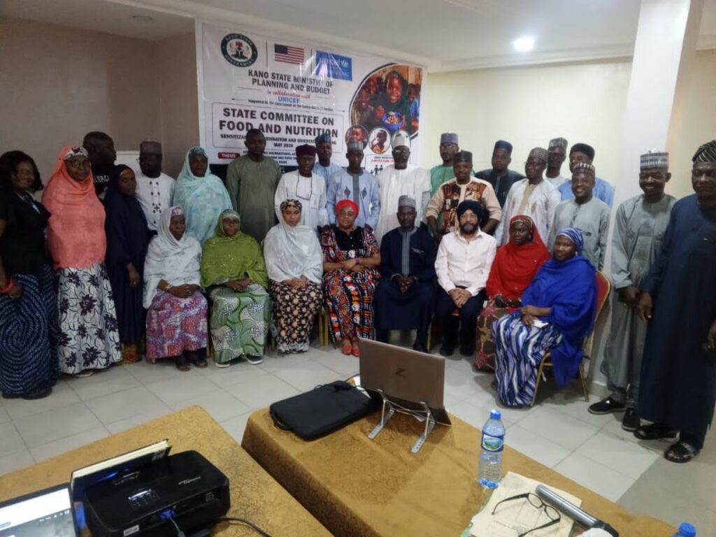 Staff of The Kano State Ministry of Planning and Budget and UNICEF Kano Field Office