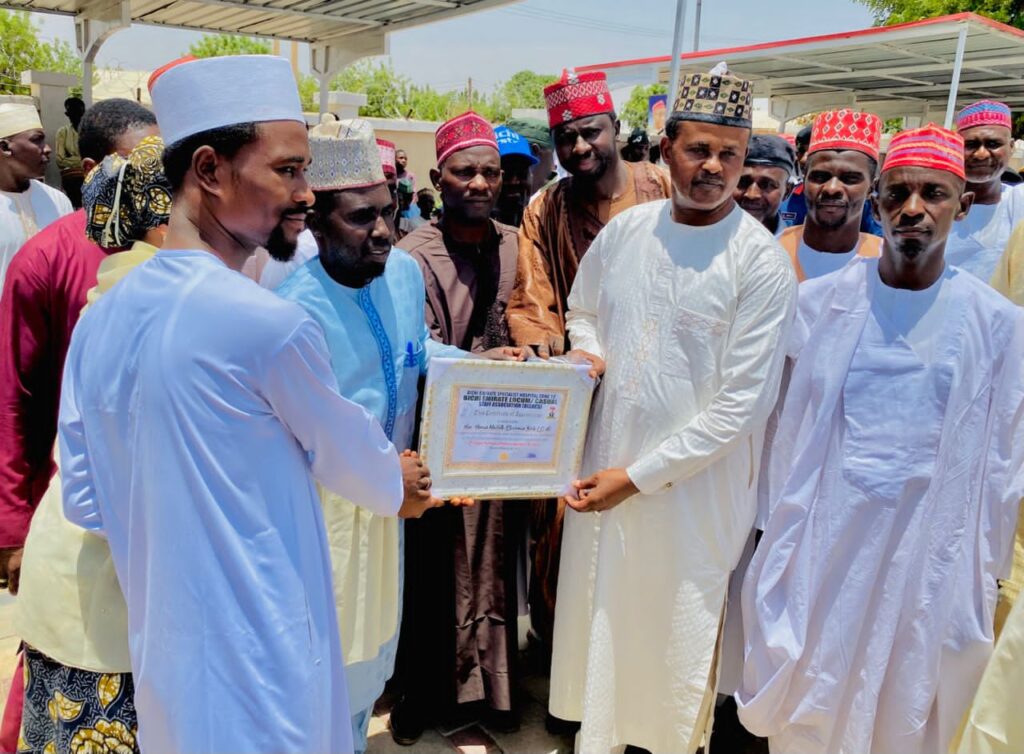 Bichi Chairman rewards outstanding students, teachers at MAIFATA Award Day The Chairman of Bichi Local Government Council, Hon. Hamza Sule Maifata