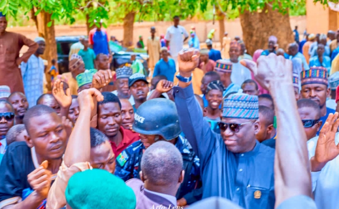 Yobe APC chairman commends Tinubu’s election, calls primary a democratic benchmark The Chairman of the All Progressives Congress (APC) in Yobe State, Alhaji Mohammad Gadaka