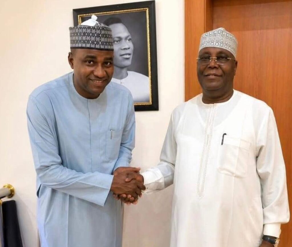 ADC guber candidate Dan’Iya congratulates Atiku on presidential ticket The Governorship Candidate of the African Democratic Congress (ADC) in Sokoto State, Hon. Manir Muhammad Dan’Iya (Walin Sokoto)