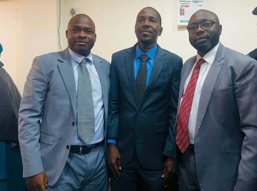 The Honourable Attorney General and Commissioner for Justice, Kano State, Abdulkarim Kabiru Maude and the registry of the ministry, Hussein Hassan Suleiman