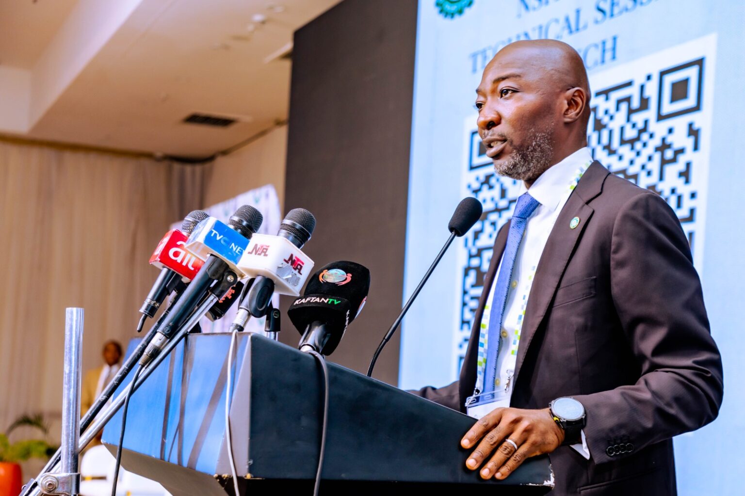 The Managing Director of Nigeria Social Insurance Trust Fund, Barr. Oluwaseun Falaye