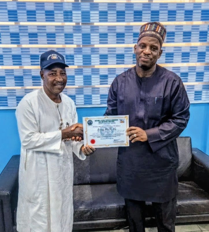 NAN MD Ali M. Ali receives NASTOCE 2026 meritorious award, pledges support for NISPRISPORT training The Managing Director of the News Agency of Nigeria (NAN), Alhaji Ali Muhammad Ali,