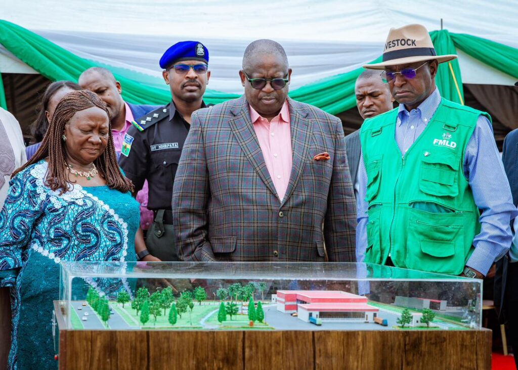 The Minister of Livestock Development, Alhaji Idi Mukhtar Maiha