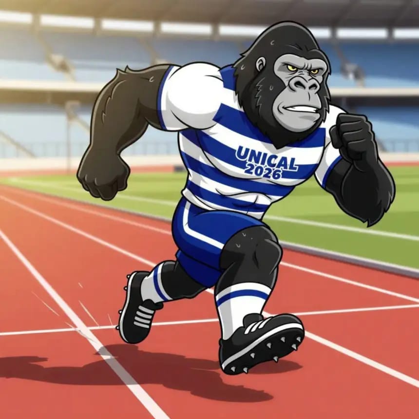 UNICAL unveils OMON the Gorilla as official mascot for 2026 NUGA Games The University of Calabar (UNICAL)
