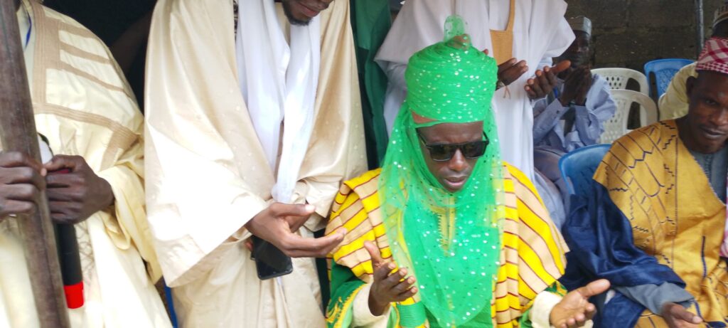 The Village Head of Darmanawa, Mallam Umar Bello