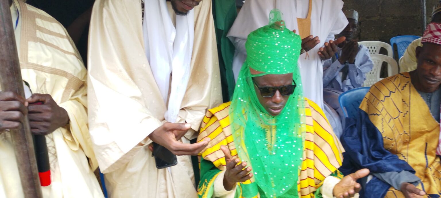 The Village Head of Darmanawa, Mallam Umar Bello