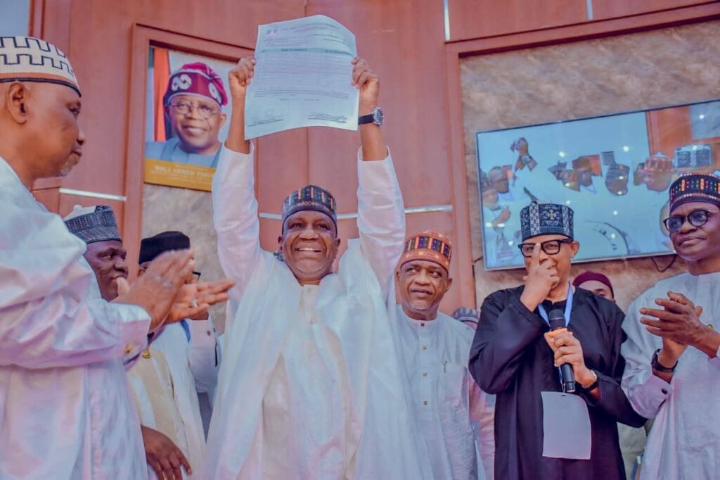 The governorship candidate of the All Progressives Congress (APC) in Yobe State, Baba Malam Wali Shettima