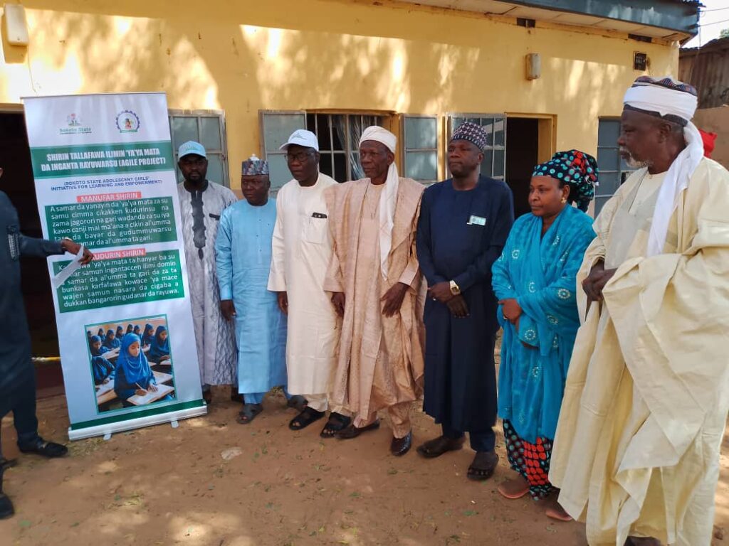 The traditional leaders in a group photograph