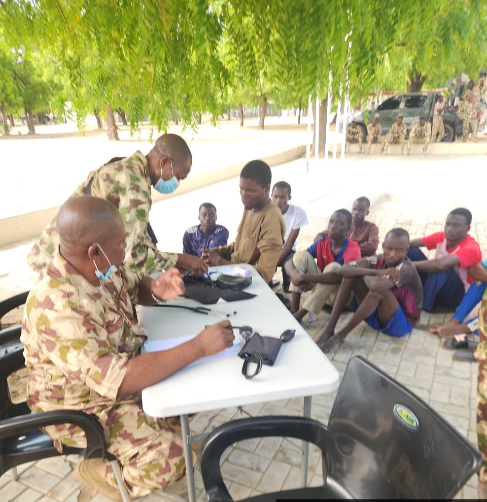 Troops foil ISWAP mass abduction attempt at FGGC Monguno, rescue 46 students Troops of Operation Hadin Kai (OPHK), and Nigeria Police Mobile Force (MOPOL) rescue students