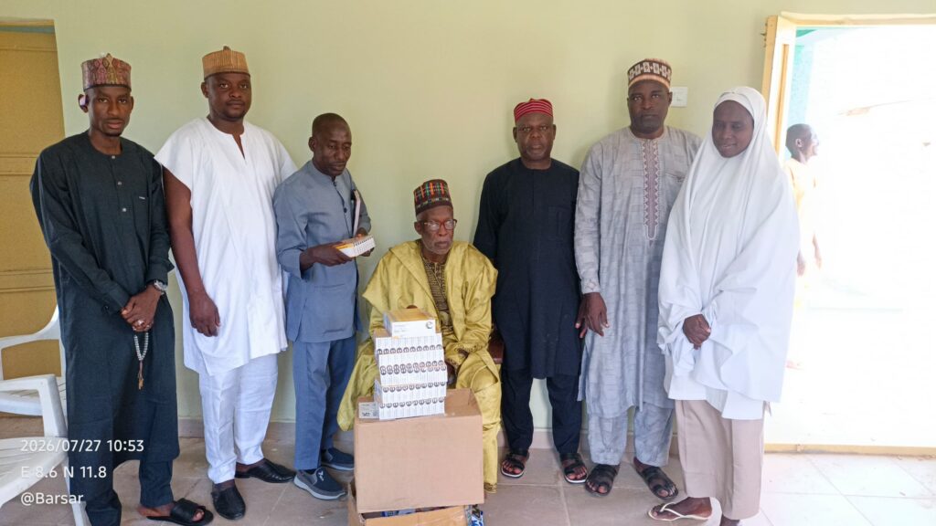 Tsakuwa Community donates hypertension drugs, mosquito nets to primary health centre Tsakuwa Mufarka Sustainable Development Association