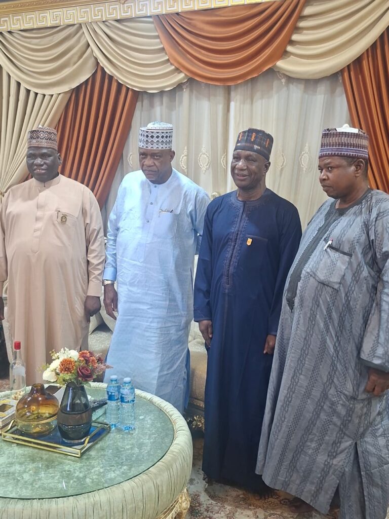 Yobe APC taps into Senator Gaidam’s wealth of experience Yobe State APC Chairman and the party delegation
