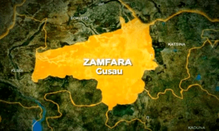 Zamfara State map