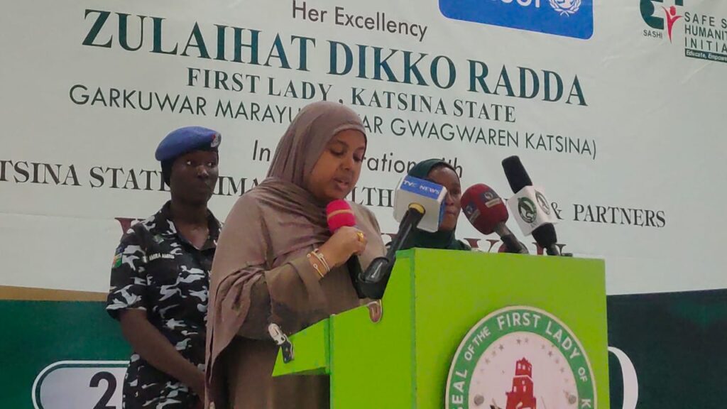Mrs Radda calls for total eradication of polio in Katsina Zulaihat Umar Dikko Radda