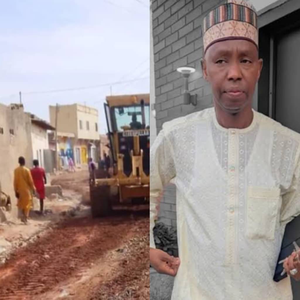 Al’ummar Gobirawa sun roki Madakin Gini ya kammala titin Kurna Farin Bene–Babban Layi majalisar tarayya mai wakiltar Dala, Hon. Aliyu Sani Madakin Gini