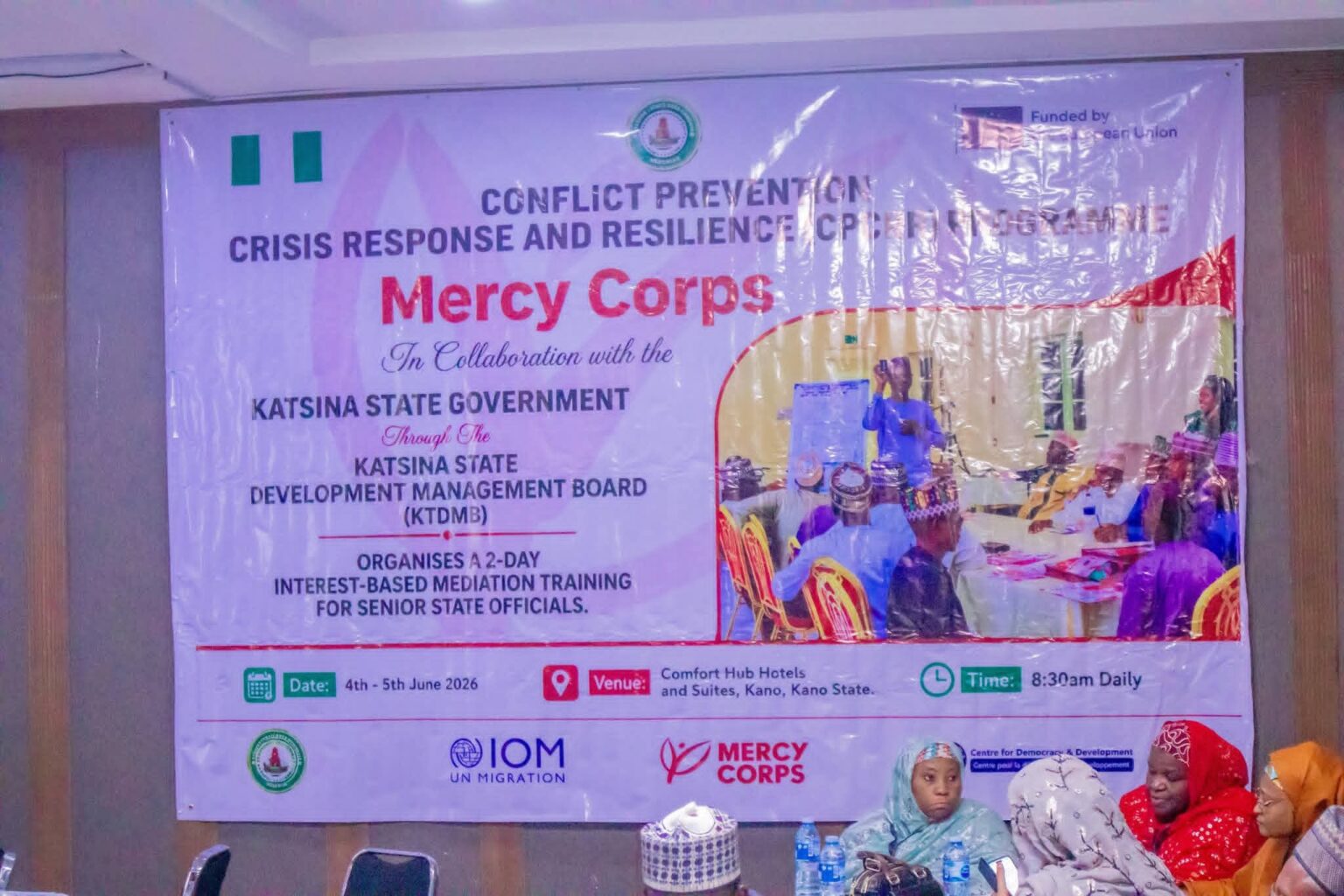 two day training programme for senior government officials